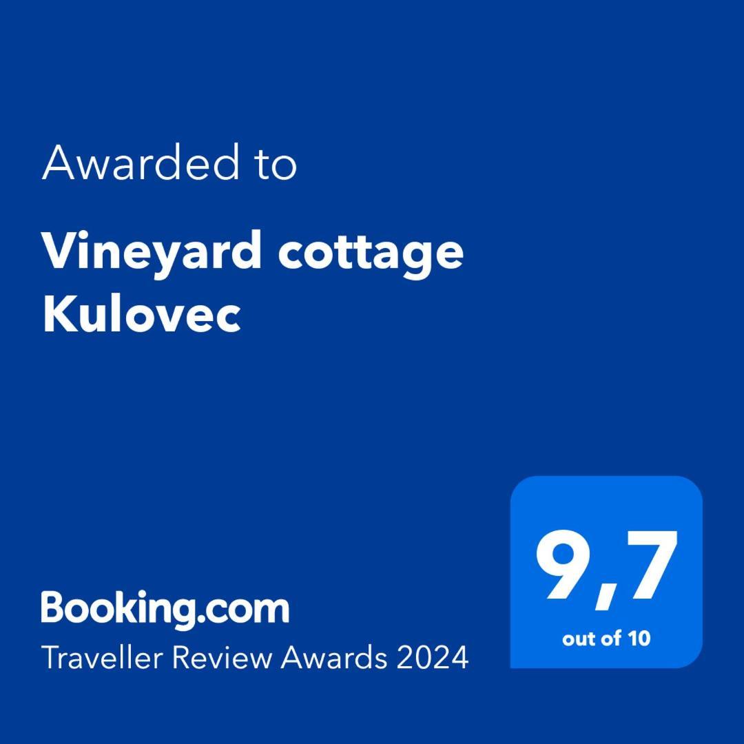 Vineyard Cottage Kulovec Ursna Sela Екстериор снимка